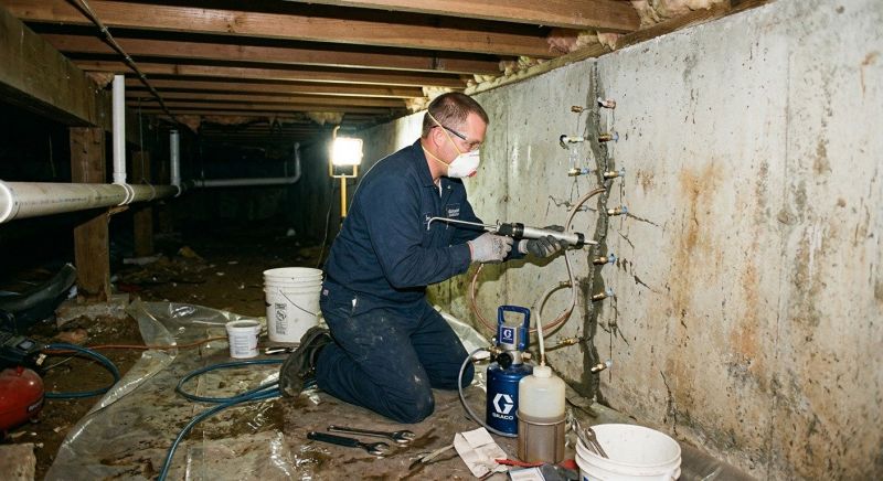 Basement Foundation Repair in Bridgewater, NJ