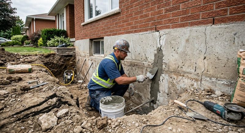 Basement Foundation Repair in Mercer County, NJ