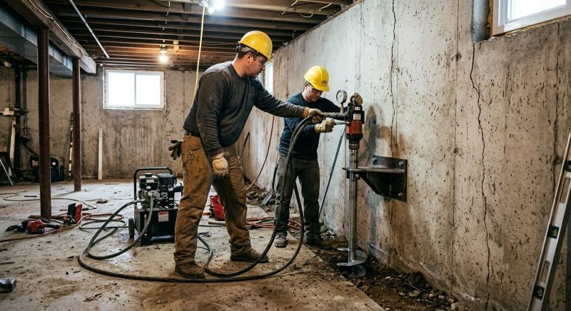 Basement Stabilization in Mercer County, NJ