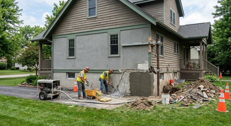 Building Foundation Repair in Southampton, PA