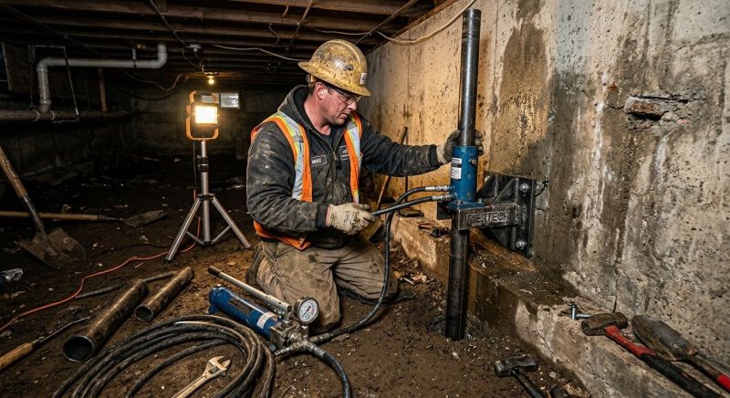 Concrete Foundation Leveling in Highland Park, NJ
