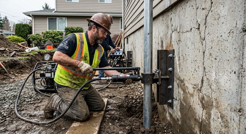 Concrete Foundation Leveling in Monmouth County, NJ