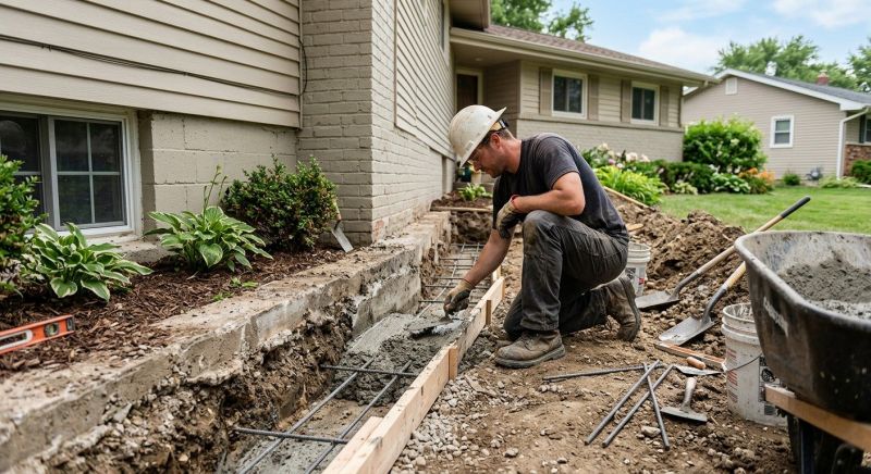 Concrete Foundation Repair in East Brunswick, NJ