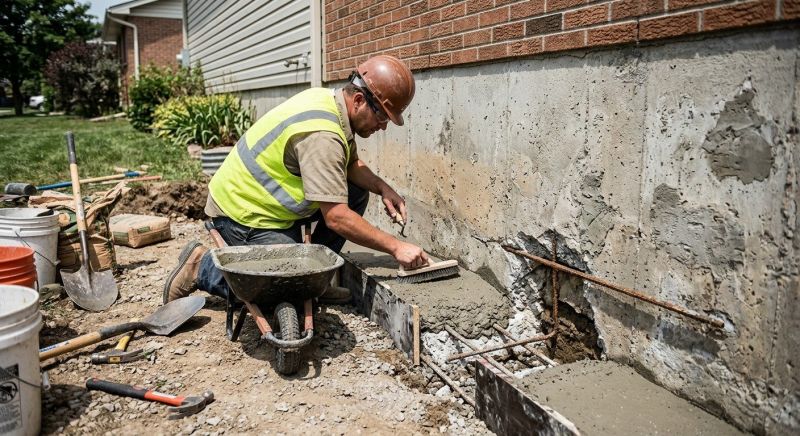 Concrete Foundation Repair in Highland Park, NJ