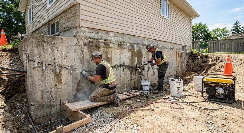 Concrete Foundation Repair in Ringoes, NJ
