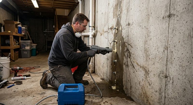 Cracked Foundation Repair in Lebanon, NJ