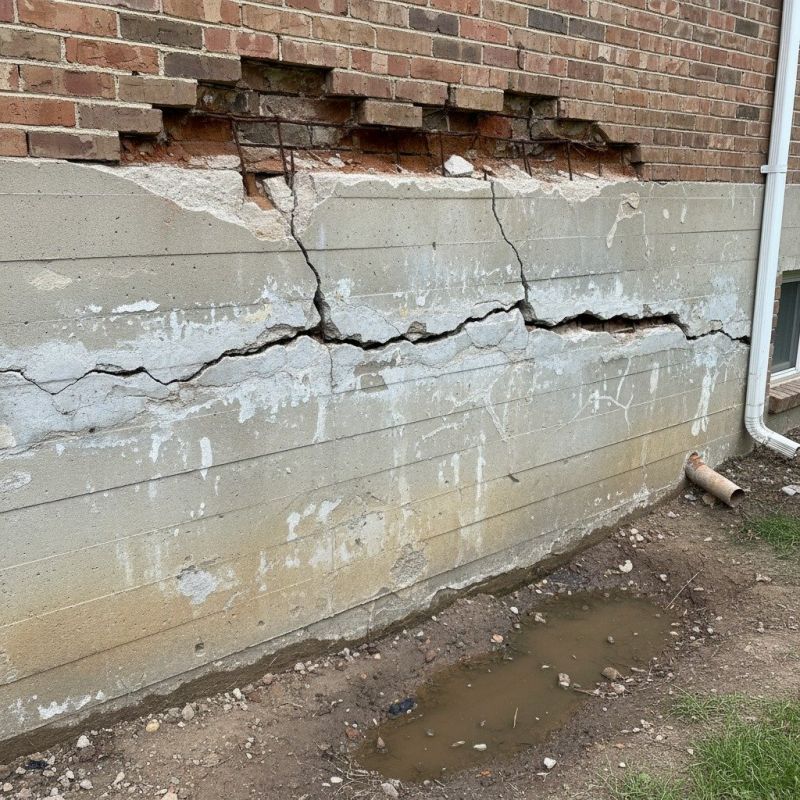 Cracked Foundation Repair in Monmouth County, NJ