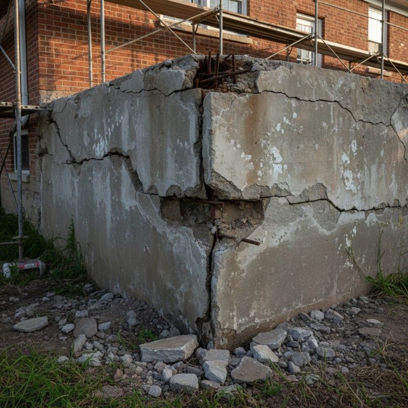 Cracked Foundation Repair in Monroe Township, NJ