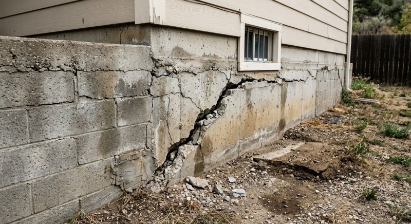 Cracked Foundation Repair in Warminster, PA