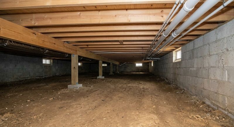 Crawl Space Leveling in Mercer County, NJ