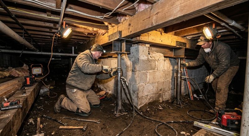 Crawlspace Foundation Repair in Jackson, NJ