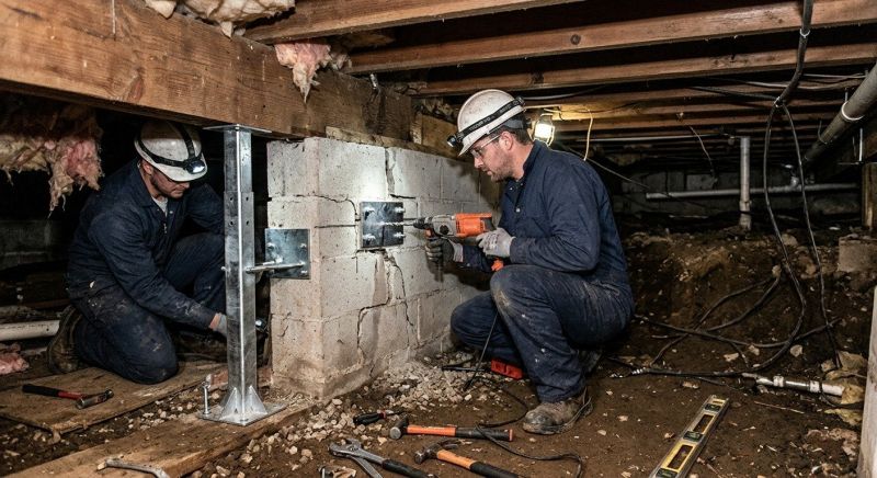Crawlspace Foundation Repair in Middlesex County, NJ