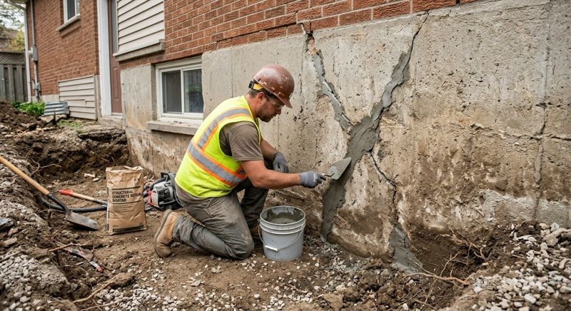 Foundation Crack Repair in Matawan, NJ