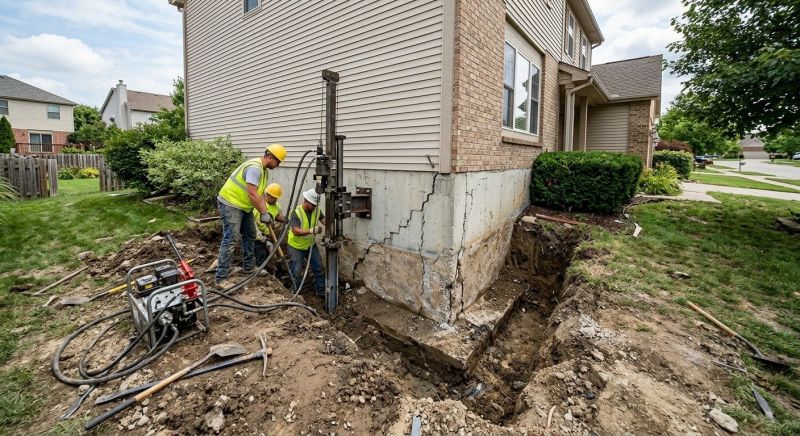 Foundation Damage Repair in New Hope, PA