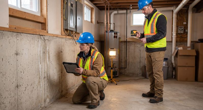 Foundation Inspection in Mercer County, NJ