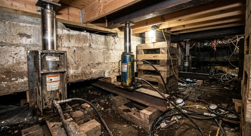 Foundation Jacking in Allentown, NJ