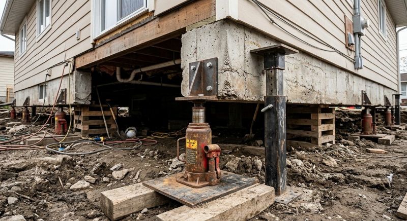Foundation Jacking in Allentown, NJ