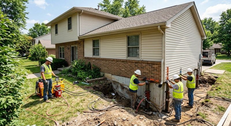 Foundation Jacking in Lambertville, NJ