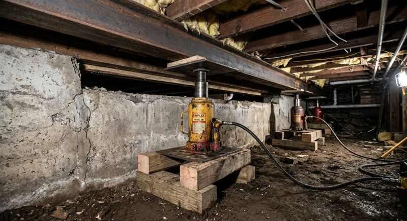 Foundation Jacking in Middlesex County, NJ