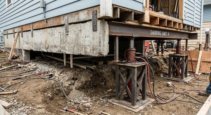 Foundation Jacking in New Egypt, NJ