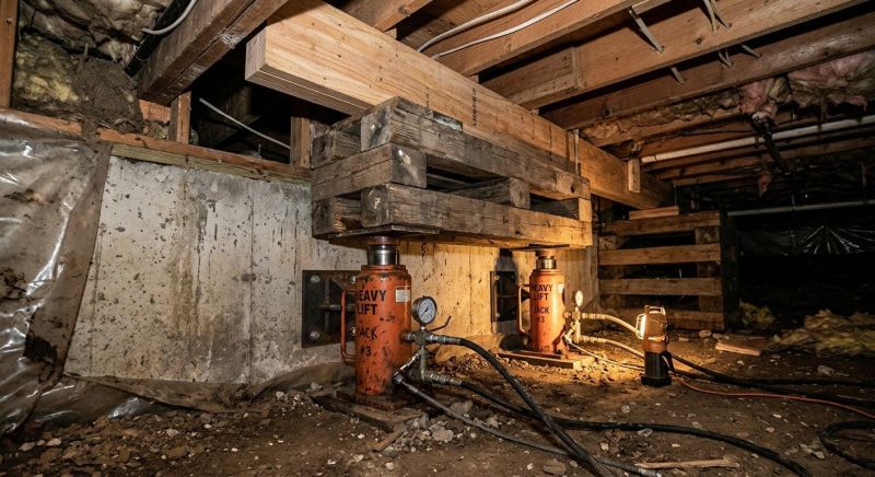 Foundation Jacking in Somerset County, NJ