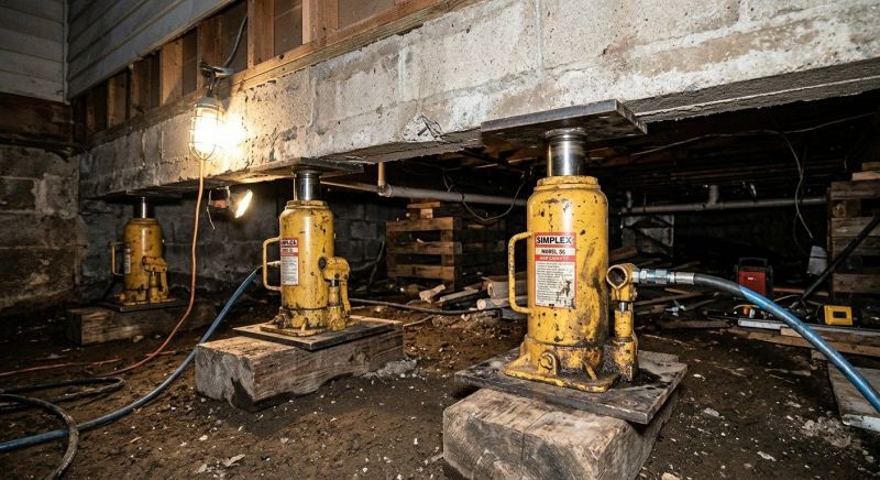 Foundation Jacking in South Plainfield, NJ