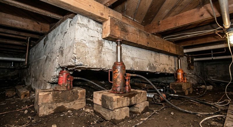 Foundation Jacking in Southampton, PA