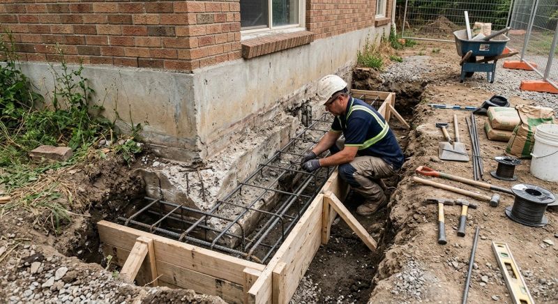 Foundation Repair in Bordentown, NJ