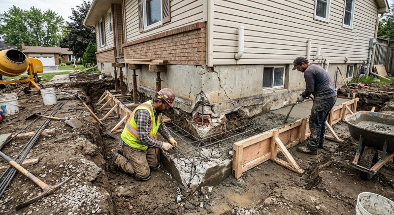 Foundation Repair in Monroe Township, NJ