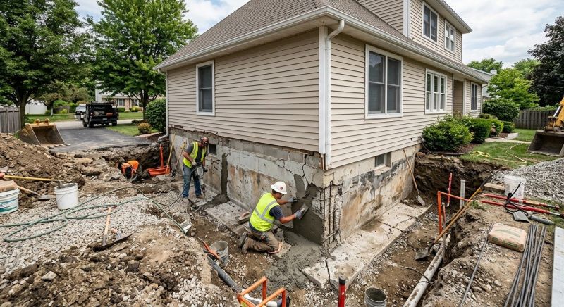 Foundation Restoration in Mercer County, NJ