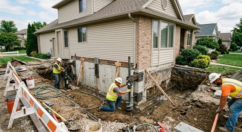 Foundation Strengthening in Mercer County, NJ
