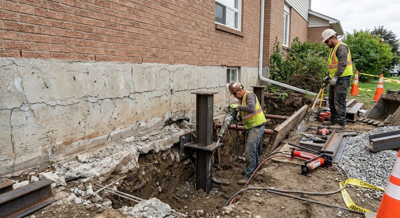 Foundation Structural Repair in Lambertville, NJ