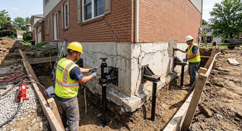 Foundation Structural Repair in Plainfield, NJ