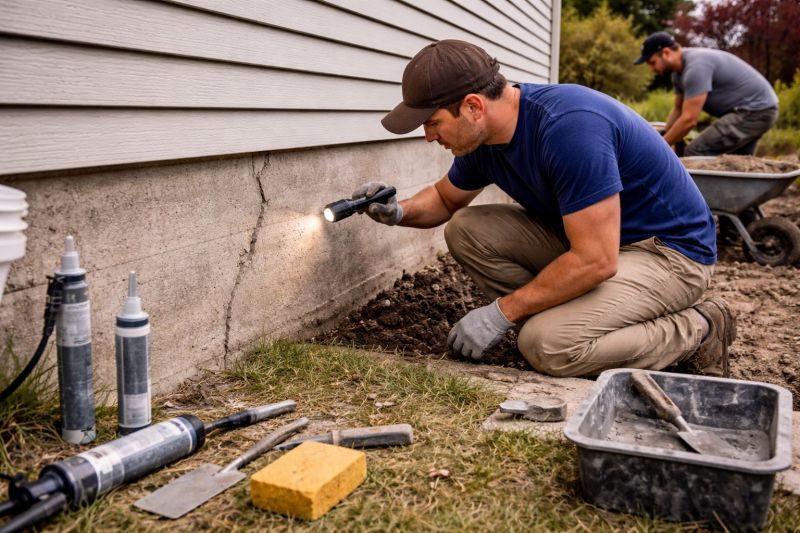 Home Foundation Repair in Allentown, NJ