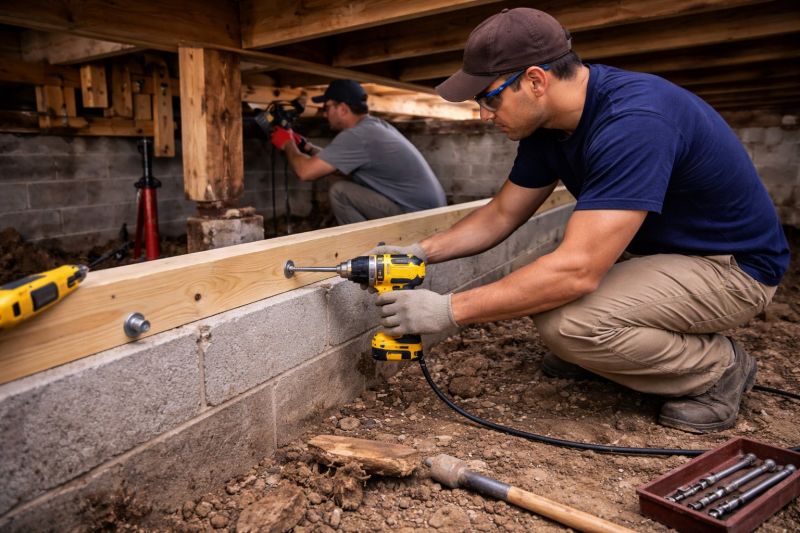 House Foundation Repair in Burlington, NJ