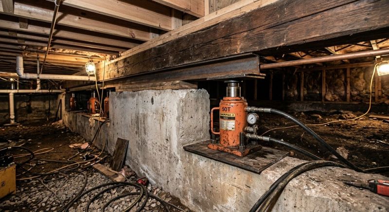 House Leveling in Flemington, NJ