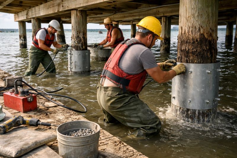Piling Repair in New Hope, PA