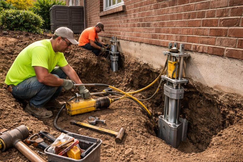 Settling Foundation Service in Mercer County, NJ