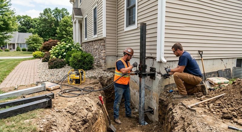 Structural Foundation Repair in Lawrence Township, NJ