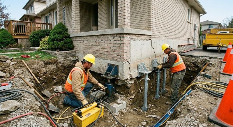 Structural Foundation Repair in Southampton, PA